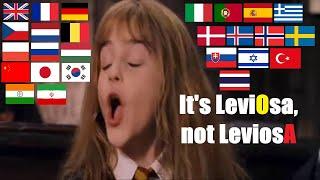 "It's LeviOsa, not LeviosA" - in Different Languages [Harry Potter and the Philosopher's Stone]