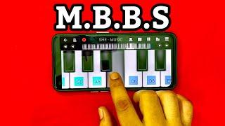 MUNNA BHAI MBBS Tune on Walkband Perfect Piano Mobile App with Notes | Circuit Ringtone music