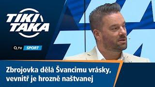 TIKI-TAKA: Zbrojovka dělá Švancimu vrásky, vevnitř je hrozně naštvanej