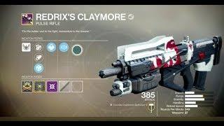 Redrix’s Claymore and Crucible Rank