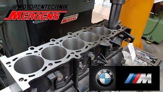 BMW M3 Motorblock aufbohren und honen.