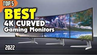 TOP 5 Best 4K Curved Gaming Monitor (2022) ️ Best Picks