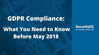 GDPR Compliance: What You Need to Know Before May 2018