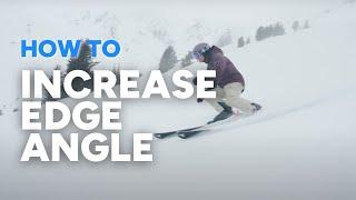 HOW TO INCREASE EDGE ANGLE | 3 tips with Olympian Graham Bell