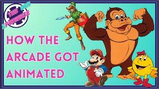 The BEST Video Game CARTOONS from the 80s | 80s Saturday Morning Cartoons from the ARCADE You LOVED