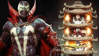 Mortal Kombat 11 Spawn Gameplay Klassic Tower Walkthrough MK11 (No Commentary)