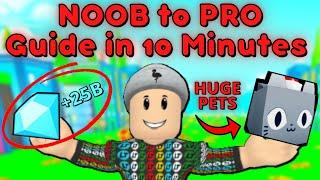 NOOB to PRO Guide in 10 Minutes! Roblox Pet Simulator X