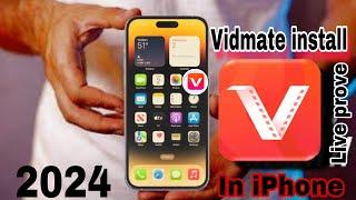 How to install vidmate in iPhone || vidmate dawonload in iPhone #vidmateforios