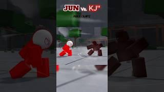 Jun Vs KJ Legends Battlegrounds Roblox #legendsbattlegrounds #roblox #robloxcombatgods