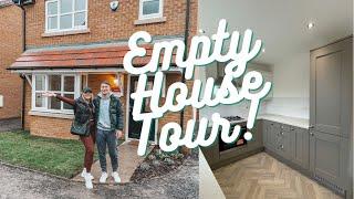 NEW BUILD EMPTY HOUSE TOUR UK | 3 Bed Detached McDermott home 