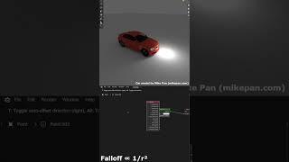 Blender Lighting: Disable Distance Falloff