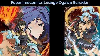 Popanimecomics Lounge Ogawa Burukku Interview #manga #anime #comics