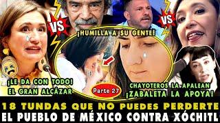 ¡ACTORES ESTALLAN VS LA BOTARGA! TOP 18 PALIZAS VS XÓCHITL GÁLVEZ (27) ¡ZABALETA VS AMLO!