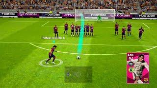 RONALDINHO ‍️ | eFootball PES 2021 Mobile | Iconic Moment | Real Madrid VS Barcelona