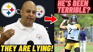 Omar Khan CLEARS the AIR about Justin Fileds "TERRIBLE" Camp Practices! (Pittsburgh Steelers News)