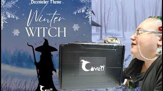 Coven - December 2024 - Theme Winter Witch Unboxing - Monthly Gothic Subscription Box