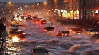 Cyprus now! A monster thunderstorm is wreaking havoc in Paphos!