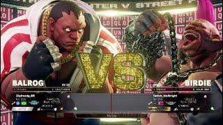 SF5 AE - FT5 2x - Zigfreedg (Balrog) vs Twitch_NixWright (Birdie)