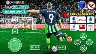 eFootball PES 2025 PS2 n Aethersx2 XITO Patch Update, New Transfers, Real Face & Graphics HD