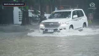 WATCH: Flood in White Plains, Quezon City