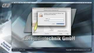 ESI Audio I MAYA44 USB - driver installation under Mac OS X