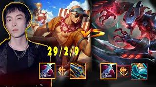 SALLY USE LEE SIN GANK PERFECT GET 29 KILL SATISFYING