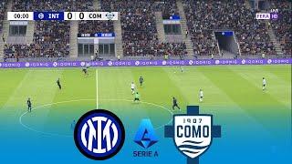 LIVE  INTER vs COMO | Serie A 2024/2025 Campionato Italian | Full Match | FL 2025 Gameplay