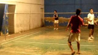 Badminton at the Markaz-e-Khail-o-Saqafat, Karachi