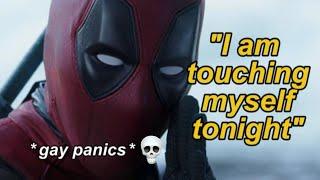 Deadpool being way too funny and iconic because i miss him