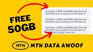 MTN FREE Data Cheat 2024 || Trick to get MTN data for FREE