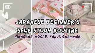 How To Learn Japanese From Zero | Japanese Self Study Routine For Beginners