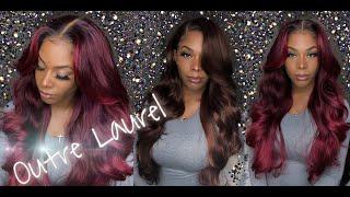 Outre Perfect Hairline Synthetic HD Lace Front Wig - Laurel ( How To Remove Faux Scalp )