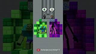 HELP ZOMBIE AND ENDERMAN! SUBSCRIBE AND LIKE FOR HELP! #shorts #minecraft #herobrine #meme