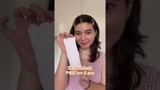 Mari kita uji Masker Wajah ini!  Efektif nga ba sila? | Shopee Menemukan #shorts