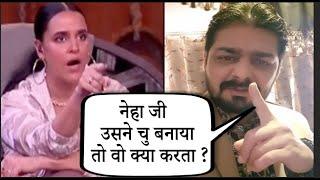 Hindustani Bhau On Neha Dhupia !  Neha Dhupia Roadies Its Her Choice Viral Video !