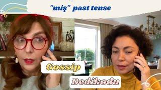 Turkish Conversation // Dedikodu & Gossip // Reported Past Tense //English-Turkish Subtitle