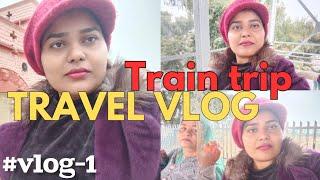 Travelling Rajasthan to  mp train journey|2025 ka phela Vlog |Lucky vlog|#mp#rajasthan#travel#vlog