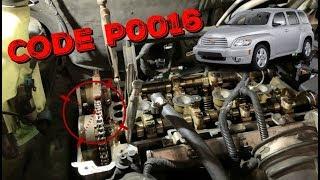 Chevy HHR Code P0016 - "Camshaft Position Correlation Code"