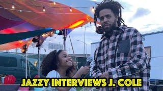 J. Cole talks persistence, Jazzy's interview w/ Jay-Z, & leaving your comfort zone to be successful