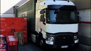 Manœuvres marche arrière quotidiennes en semi-remorque #camion #routier #manoeuvres