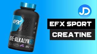 EFX Sports Kre Alkalyn Review || Creatine Supplement