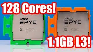 FANTASTIC 128 Core and 1.1GB Cache AMD EPYC Server CPUs