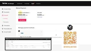 tiktok Threshold Method || TikTok Cash Balance Method || TikTok ads
