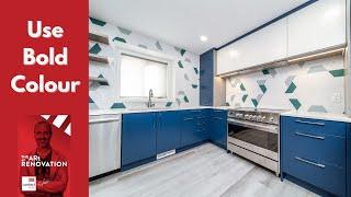 Use Bold Colour in the Kitchen!