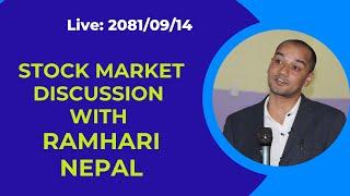 Live: Stock Market Discussion with Ram Hari Nepal