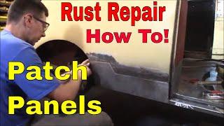 Patch Panels:  Quarter Panel Rust Repair How To