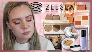FULL FACE OF NEW ZEESEA COSMETICS MAKEUP December 2022 | Clare Walch