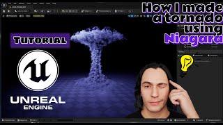 How to make a Tornado using Niagara - Unreal Engine 5 tutorial