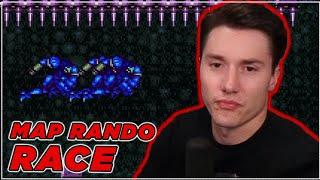 THROWING FOR CONTENT?? | Map Rando Race | Super Metroid