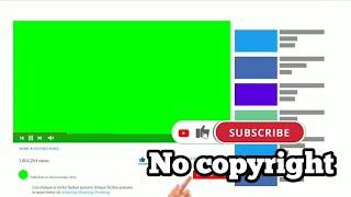 YouTube like subscribe bell icon buttons green screen |end screen ||#TechMoeen